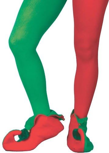 Christmas Elf Tights Adult Costume / Fancy Dress