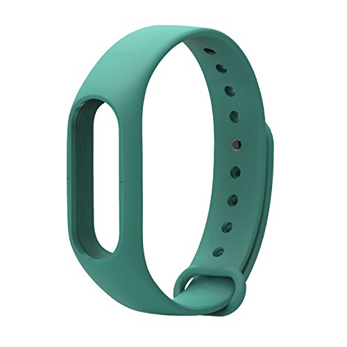 COOSA Correa de Recambio Brazalete Extensibles coloridos impermeables para reemplazo Pulsera XIAOMI Wireless Recambio para Pulsera Inteligente XIAOMI MI band 2  sin Rastreador de actividad   gris verde naranja rojo negro  para xiaomi pulsera inteligente 2 