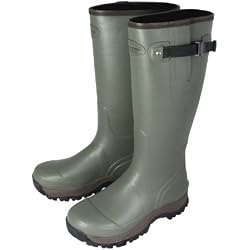 Jack Pyke – pesca/Caza botas forro de neopreno de (3 mm de grosor), hombre, verde, 6