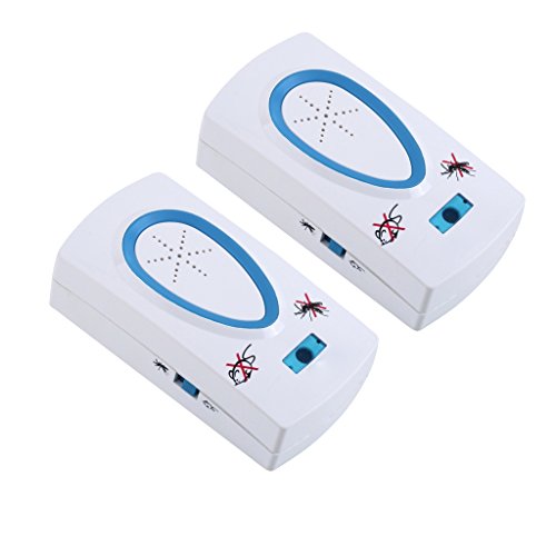 Preisvergleich Produktbild HLMMM Ultraschall Elektronische Mückenschutz Repeller Elektronische Maus Nützliche Stecker Weiß Pest Ratte Moskito Insekt Nagetier Kontrolle