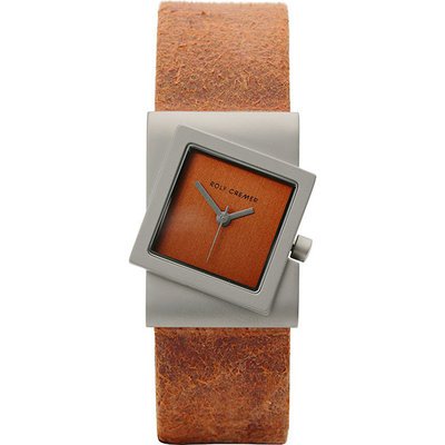 Uhr - Analog Quarz - Titan Leder - Turn - rost Uhr - Analog Quarz - Titan Leder - Turn - rost