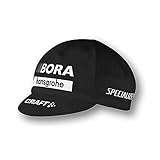 Cycle Racing team cap Vintage fixie Black BORA 2017