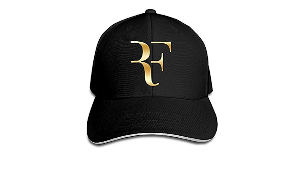 Pimkly Unisex Cappellini da Baseball Roger Federer Gold Logo Flex Baseball  Cap Black : Amazon.it: Abbigliamento