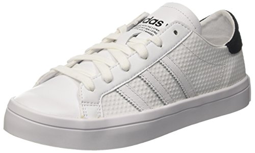 adidas Courtvantage W, Zapatillas de Deporte para Mujer, Blanco Ftwbla/Negbas, 37.5 EU