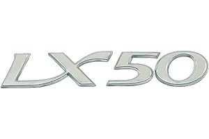 GENERICO Cif 10472 Targhetta LX 50 Adesiva Resinata Cromata