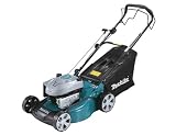 460 mm Ancho de corte: Makita PLM 4611 Walk behind lawn mower Gasolina - Cortacésped (Walk behind lawn mower, 46 cm, 3 cm, 8 cm, 0,95 L, 60 L)