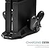 Produktbild [Beste Kühlstation System] Zolion PS4 PlayStation 4 Lade- und Cooling Stand,Vertical Stand Charging Dock-Station mit Dual-Lüfter, 2 Ladegerät Ports und zwei USB-Ports für Gaming PS4 Konsole Dualshock -Controller