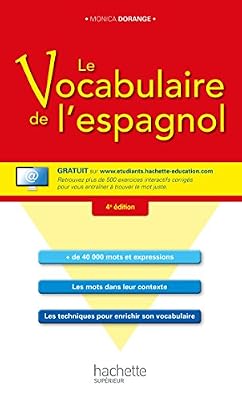 Le vocabulaire de l'espagnol + CD