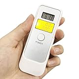 AHORRO DE ENERGÍA: puede configurar el apagado automático. Alimentado por dos baterías AAA (no incluidas pero generalmente disponibles), se apaga automáticamente después de 5 segundos para ahorrar energía. Puede probar más de 80 veces cada vez que instale la batería. Además, se han diseñado instrucciones de baja potencia.