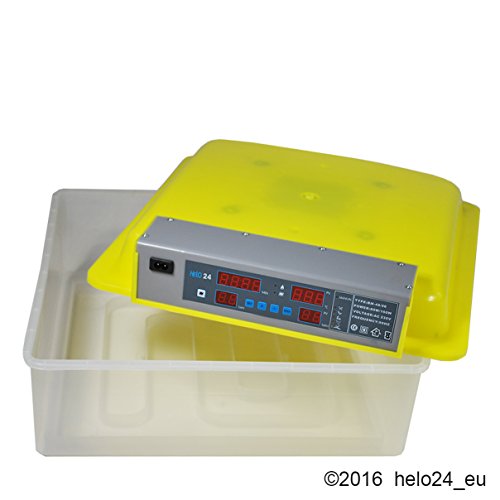 Inkubator Brutmaschine EW-48 mit Zeitschaltuhr, automatische Wendefunktion, Temperaturregler und Temperaturalarm - 3