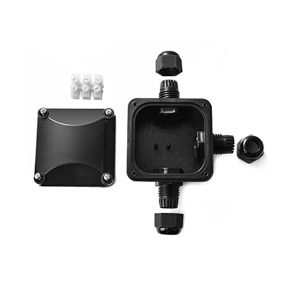 Caja de Conexiones IP68 Impermeable, Bkinsety Caja de Acoplador de