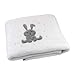 Produktbild Babydecke 100x90cm Kinderdecke Schmusedecke Baby Kinder Decke Kuscheldecke (Hase, weiss)