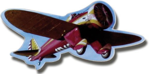 Magnettafel Flugzeug – Historische Design Metall Magnetpinnwand 60×40 cm – Memoboard Pinnwand mit Motiv: Flugzeug Junkers JU 52 – inkl. 8 Magnete Flugzeuge für Magnetwand – Original GUMA Magneticum® - 6