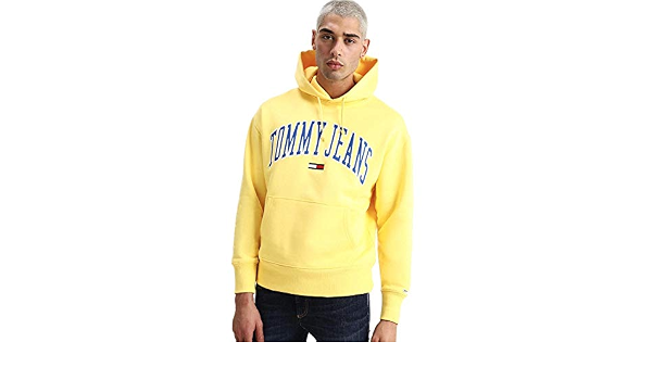 Tommy Jeans Men's Sweatshirt Yellow 