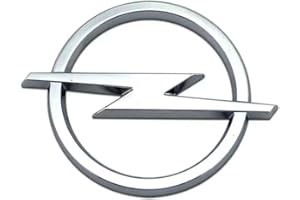 MMHGFIR Car emblem logo badge, for Opel Insignia 2009-2017 letters sign grille, ABS plastic hood emblems, decorative adhesive tuning ABS replacement emblem,A