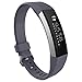 Produktbild Sansee Armband Silikon Armband für Fitbit Alta HR Smart Uhr, Armband für Fitbit Alta HR Smart Watch (Fitbit Alta HR-10101, Grau)
