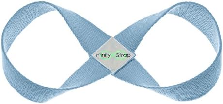 Infinity Strap - Original - Endless Strength &amp; Flexibility with a Twist! - 3 Sizes (Sky Blue, Large 19")