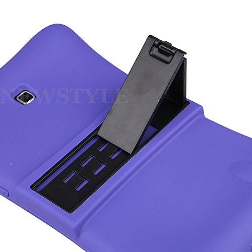 NEWSTYLE Samsung Galaxy Tab 4 7.0 Kinderfreundliche EVA Hülle Schutzhülle Tasche Case für Samsung Tab 4 SM-T230 / T231 / T235 (7 Zoll) – Voilett - 5