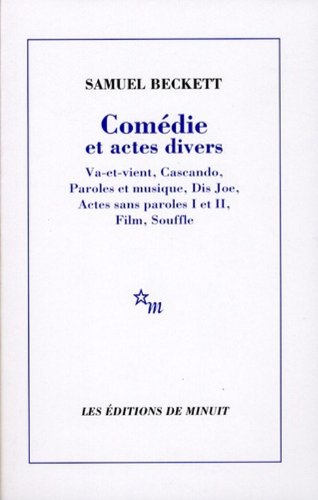 Livres Couvertures de Comédie et actes divers