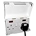 BabySecurity Double Electric Socket Cover