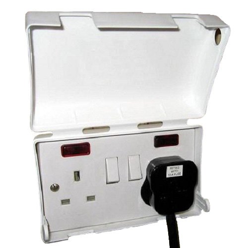 BabySecurity Double Electric Socket Cover