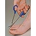 KINGSO Easy Grip Long Toe Nail Toenail Cutting Manicure Handled Angled Chiropody Podiatry Scissors Pedicure Clippers