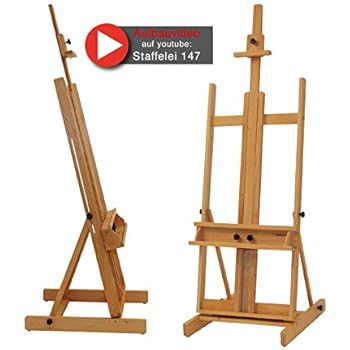 Artina Profi Atelierstaffelei Napoli als Künstler Studio-Staffelei aus