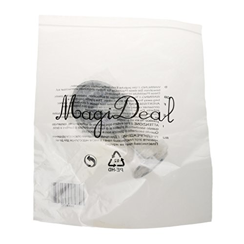 MagiDeal Make-up Spiegel Kosmetikspiegel Standspiegel 360° drehbar Schminkspiegel Rasierspiegel – Doppelseitige, ein Standard Spiegel und ein Vergrößerungsspiegel - 3