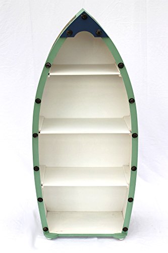 Boot Regal 15A055 Badregal 72cm bis 122cm Shabby Badschrank Badmöbel 2er Set und 3er Set (XL H-122cm) - 5
