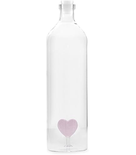 Bottiglia D'Acqua In Vetro Balvi Atlantis | Con Cavalluccio Marino Interno, Design Unico E Resistente - Foto 7