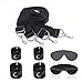 Produktbild LWYJ Unter den Bed Restraints Sexy Suit Fun Toy Eye Mask Bundling Adult Produkte Plush Handschellen Leg Manschetten Restraints Kits für das Spielen Spiele