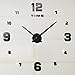Produktbild Unbekannt Wanduhr DIY Acryl Uhr Wanddekorationen 3D Wandaufkleber Europäischen Stil Kreativität Ornamente Wohnzimmer Öffentliche Plätze ORPERSIST,Black