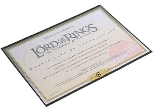 Barbie Lord of the Rings Galadriel