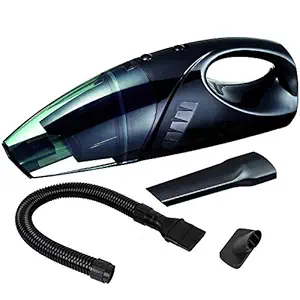 Oshotto - 100W Heavy Duty Super Suction 12V Car Vacuum Cleaner for Maruti Dzire 2017-2020 - Black