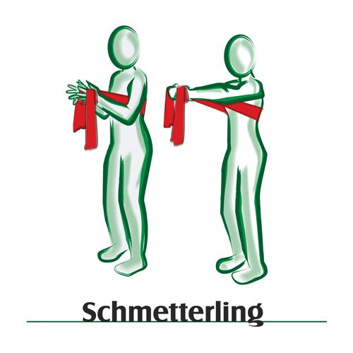 Neuheit: Gatapex Fitness-Band 2, 5m x 14, 5cm Trainingsbänder, Gymnastikbänder, Übungsband, Yoga, Fitness, Reha, Physiotherapien, Trainingsband, Gymnastikband - 4