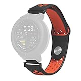 xue binghualoll Uhrenarmband, Sport-weiches Silikonersatz-Uhrenarmband-Handgelenk-Bügel für Huami Amazfit Verge