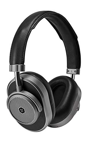 Master & Dynamic MW65 ANC Wireless Auriculares Over-Ear (Bluetooth 4.2 con Soporte AptX, cancelación de Ruido Active, 24 Horas de batería, Carga rápida), Nero/Gunmetal