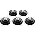 5 x Inlet Float Valve Diaphragm Washer - Spare Rubber Ball Valve WASHERS - Replacement Diaphragm Washer - FITS for All SIAMP Inlet VALVES Black