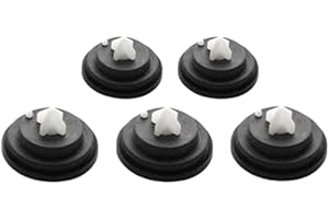 NIKAWA 5 x Inlet Float Valve Diaphragm Washer - Spare Rubber Ball Valve WASHERS - Replacement Diaphragm Washer - FITS for All SIAMP Inlet VALVES