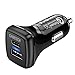 Price comparison product image CHOETECH 36W USB Type C Car Charger, Power Delivery 18W + Quick Charger 3.0 18W with Dual Port Compatible with iPhone XS/XR/XS Max/X/8/8 Plus,Galaxy S10/S9/S8/Note 9/Note 8,Huawei P30 Pro and More