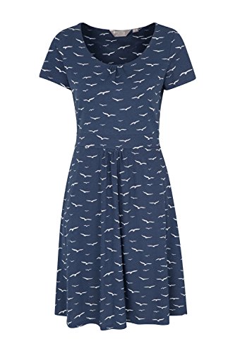 Mountain WarehouseOrchid Patterned Womens UV Dress - UPF40 Beach Dress, Lightweight Ladies Dress, Pockets, Durable Day Dress - for Spring Summer, Travelling, Poolside