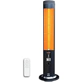 UFO Therapy Smart 2300W Mobil Uyumlu, Uzaktan Kumandalı, Tasarruf Modlu ve Programlanabilir Kule Tipi Isıtıcı