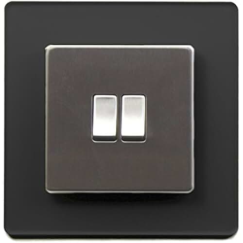 Amazon.co.uk double socket finger plate