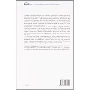 Exercices de grammaire française pour italophones