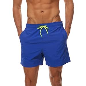 Herren Badehose Kurz & Sportlich - Schnelltrocknend & Super Bequem Für Pool & Meer