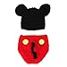 Babe Mall Inc® Fashion Unisex New-born Boy Girl Crochet Knitted Baby Outfits Costume Set Photography Photo Prop-Mouse+random gift