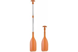 Oceansouth justerbar teleskoppaddel i aluminium (längd 600 mm – 1100 mm (3 delar) – säkerhet