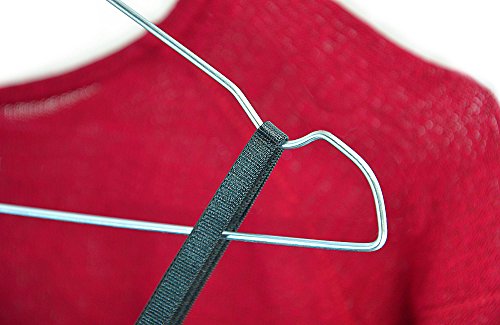 Kleiderbügel aus Metall Draht – 100 Stück – verzinkt – Blusen und Hemden neu - 3