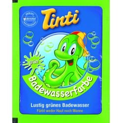 Preisvergleich Produktbild TINTI Badewasserfarbe grün 1 St Brausetabletten