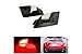 Produktbild Kit 2 LED Rückleuchten SCHWARZ Fume Ersatz Rückstrahler Reflektor Original Rear Bumper Tail
